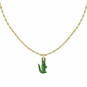 Lacoste Lacoste Stílusos aranyozott acél nyaklánc Arthor 2040229 kép