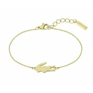 Lacoste Lacoste Bájos aranyozott karkötő nőknek Crocodile 2040047 kép