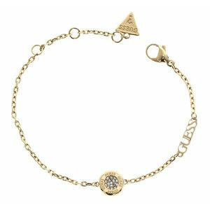 Guess Guess Stílusos aranyozott karkötő cirkónium kövekkel Stylish Guess JUBB04594JWYG 14, 5 cm kép