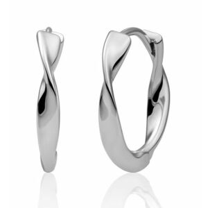Sparkling Jewels Sparkling Jewels Csavart ezüst fülbevaló EAS28 kép