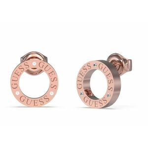 Guess Guess Eredeti bronz fülbevaló Circle Lights JUBE03173JWRGT/U kép