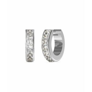 Guess Guess Divatos acél fülbevaló kristályokkal Huggie Me JUBE03134JWRHT/U kép