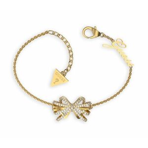 Guess Guess Gyengéd aranyozott karkötő cirkónium kövekkel A-Bow You JUBB01327JWYG 14, 5 - 18, 5 cm - D kép