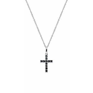 Amen Amen Eredeti ezüst nyaklánc cirkóniumkövekkel Crosses CRBN03 (lánc, medál) kép