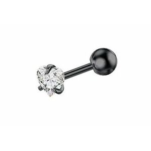Troli Troli Bájos titán piercing szívvel VSE6015SB-PET kép