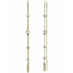 Guess Guess Aranyozott lógó fülbevaló kristályokkal Wonderlights JUBE04412JWYGT/U kép