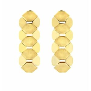 BREIL BREIL Extravagáns aranyozott fülbevaló Hexagonia TJ3636 kép