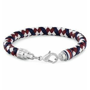 Tommy Hilfiger Tommy Hilfiger Bőr trikolor karkötő férfiaknak Tyson 2790633 kép