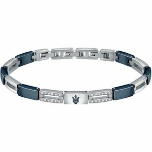 Maserati Maserati Modern férfi karkötő kristályokkal Ceramic JM223ATZ23 kép