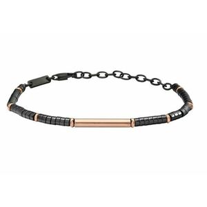 BREIL BREIL Férfi acél karkötő hematittal B Rocks TJ3640 TJ3640 kép