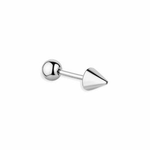 S'Agapõ S'Agapõ Piercing single acél fülbevaló Rogue SRG22 - 1 db kép