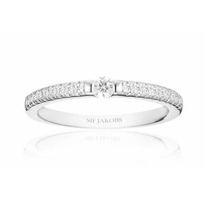 Sif Jakobs Sif Jakobs Elegáns ezüst gyűrű cirkónium kövekkel Ellera SJ-R22117-CZ-SS 58 mm kép