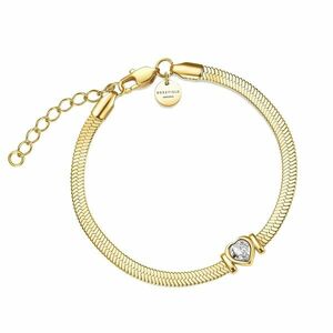 Rosefield Rosefield Romantikus aranyozott karkötő Kígyólánc JBSWG-J1010 kép