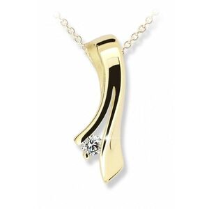 Cutie Diamonds Cutie Diamonds Bájos sárga arany medál gyémánttal DZ6310-1796-40-00-X-1 kép