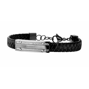 Police Police Időtlen bőr karkötő PJ26046BLU.03 kép