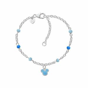 Disney Disney Bájos ezüst karkötő Mickey Mouse Mini BS00103SL-47.CS kép