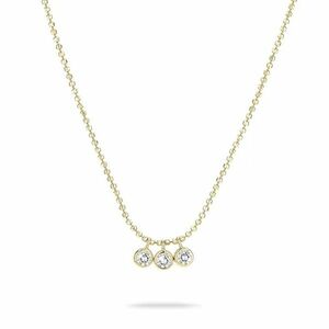 Tamaris Tamaris Aranyozott nyaklánc cirkónium kövekkel Tiny Glimmer TJ-0604-N-45 kép