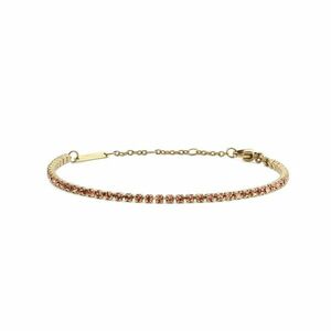 Daniel Wellington Daniel Wellington Káprázatos aranyozott karkötő kristályokkal Classic Tennis DW00401110 kép