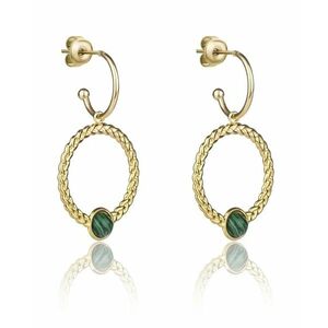 Marc Malone Marc Malone Aranyozott fülbevaló 2 az 1-ben Ellie Green Earrings MCE23001G kép