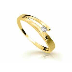 Cutie Jewellery Cutie Jewellery Gyönyörű sárga arany gyűrű Z6737-1716-10-X-1 49 mm kép