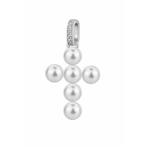 Brosway Brosway Bájos ezüst medál Kereszt Fancy Infinite White FIW134 kép
