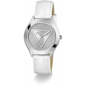 Guess Guess Ladies White Silver Tone Analog Watch GW0745L3 kép