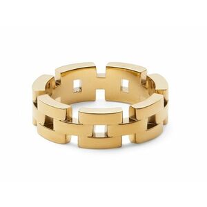 Daniel Wellington Daniel Wellington Stílusos aranyozott gyűrű 3-Link DW0040099 52 mm kép
