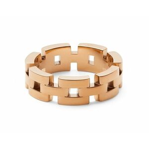Daniel Wellington Daniel Wellington Divatos aranyozott gyűrű 3-Link DW0040096 54 mm kép