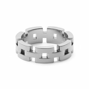 Daniel Wellington Daniel Wellington Bájos acél gyűrű 3-Link DW0040102 62 mm kép
