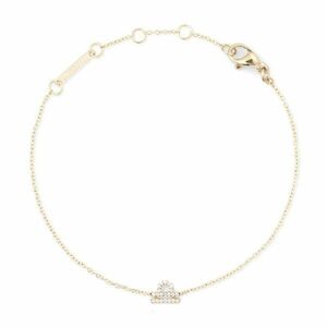 Daniel Wellington Daniel Wellington Aranyozott láncos karkötő Mérleg Crystal Zodiac DW00400913 kép
