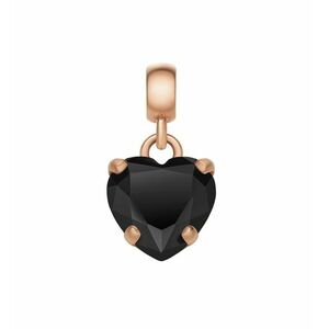 Daniel Wellington Daniel Wellington Aranyozott medál fekete szív Charms DW00400426 kép