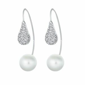 CRYSTalp CRYSTalp Modern fülbevaló Swarovski kristályokkal és gyönggyel LuxePearl 42369.R kép