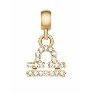 Daniel Wellington Daniel Wellington Aranyozott medál kristályokkal Mérleg Crystal Zodiac DW00400761 kép