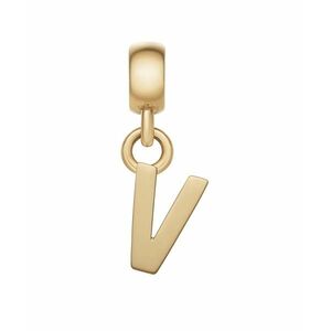 Daniel Wellington Daniel Wellington Aranyozott medál "V" betű Charms DW00400505 kép