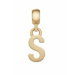 Daniel Wellington Daniel Wellington Aranyozott medál "S" betű Charms DW00400502 kép