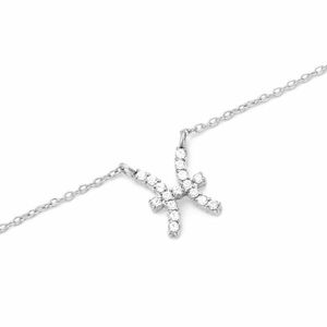 Daniel Wellington Daniel Wellington Elegáns acél nyaklánc Halak Crystal Zodiac DW00400954 kép