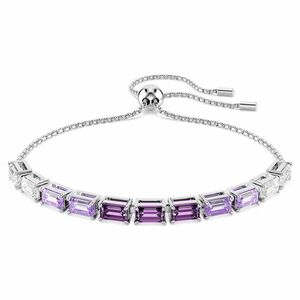 Swarovski Swarovski Karkötő lila cirkónium kövekkel Tennis Matrix 5707199 kép