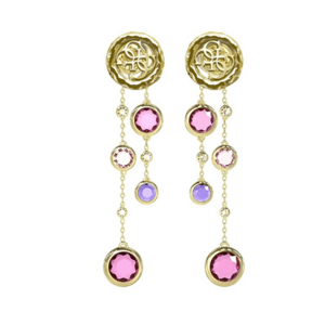 Guess Guess Hosszú aranyozott fülbevaló Petra JUBE05091JWYGFCT/U kép