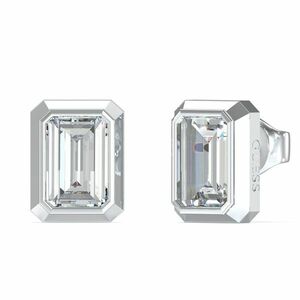 Guess Guess Négyzet alakú acél fülbevaló 4G Light JUBE05250JWRHT/U kép