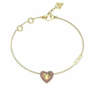 Guess Guess Romantikus aranyozott karkötő Beloved JUBB05011JWYGPK 18, 4 cm kép