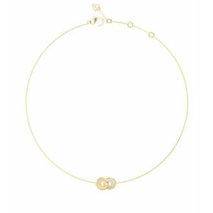 Guess Guess Elegáns aranyozott nyaklánc Blooming Summer JUBN05219JWYGT/U kép
