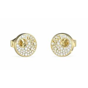 Guess Guess Aranyozott fülbevaló cirkónium kövekkel Blooming Summer JUBE05225JWYGT/U kép