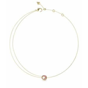 Guess Guess Stílusos aranyozott nyaklánc Blooming Summer JUBN05226JWYGPKT/U kép