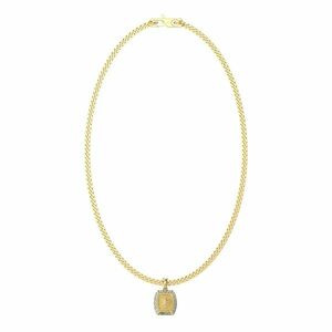 Guess Guess Aranyozott nyaklánc oroszlán medállal Lion King JUMN05008JWYGT/U kép
