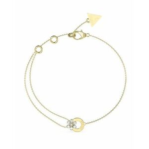 Guess Guess Gyengéd aranyozott karkötő virággal Lily JUBB05111JWYG 18, 4 cm kép