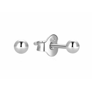 MOISS MOISS Minimalista ezüst bedugós fülbevaló E000142 0, 2 cm kép
