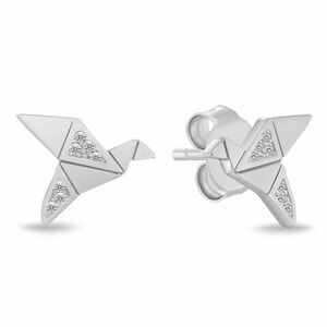 Brilio Silver Brilio Silver Ezüst fülbevaló Origami madár cirkónium kövekkel EA1183W kép