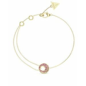 Guess Guess Stílusos aranyozott karkötő Blooming Summer JUBB05227JWYGPK 18, 5 cm kép