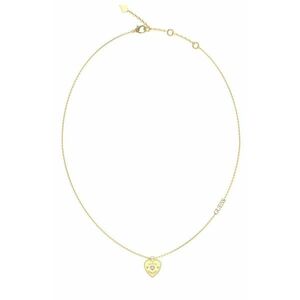 Guess Guess Bájos aranyozott nyaklánc Guess Amore JUBN05056JWYGT/U kép