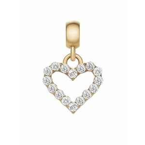 Daniel Wellington Daniel Wellington Aranyozott szív medál színtiszta kristályokkal Charms DW00400432 kép